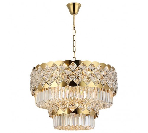 Подвесная люстра Newport 8301/60 C gold polished ASHLEY