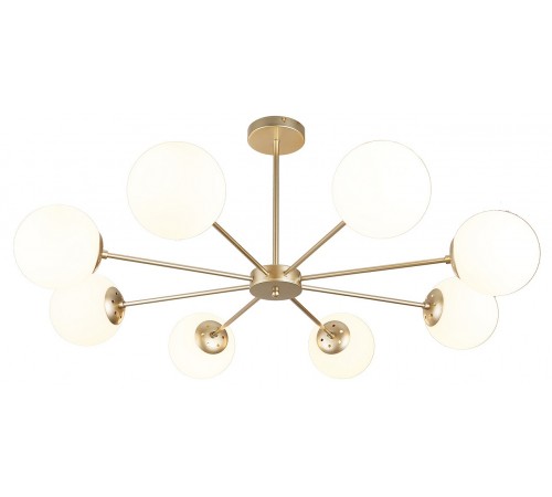 Люстра на штанге Escada 2110/8P Gold ETHEREAL