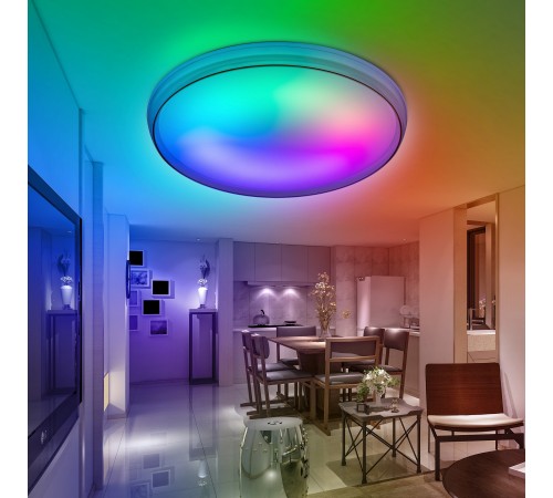 Накладной светильник Эра SPB-6-80-RC Solar RGBD