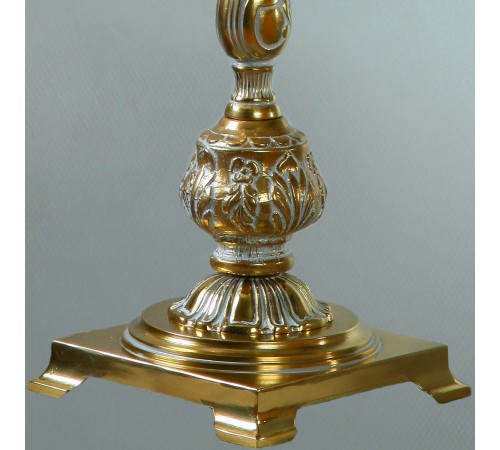 Настольная лампа декоративная Ambiente by Brizzi 8539T/3 WP Lugo