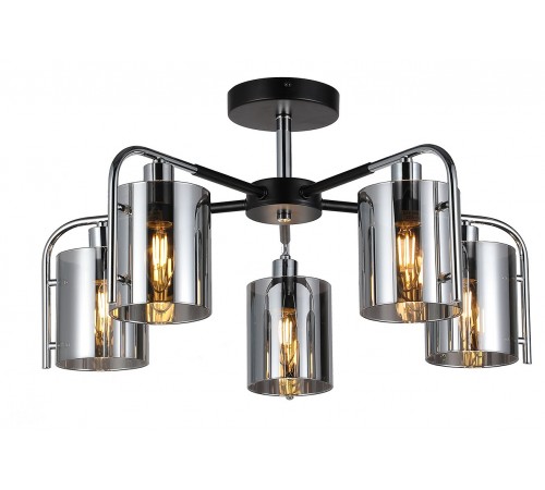 Люстра на штанге Escada 671/5P Chrome Elegant