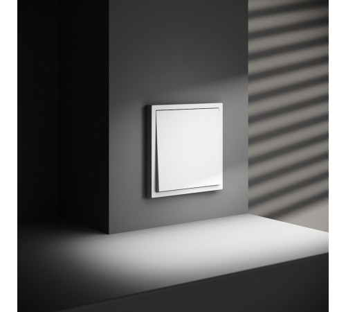 Выключатель одноклавишный без рамки Voltum VLS010102 S70