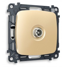 ТВ-розетка проходная без рамки Ambrella Volt MO613030 Quant