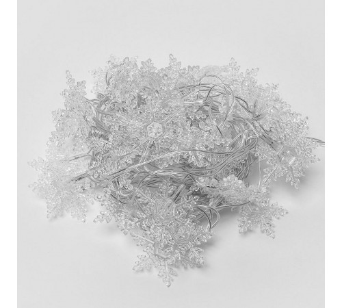 Гирлянда с насадками Снежинки 07930