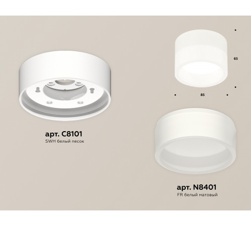 Накладной светильник Ambrella Light XS8101015 XS