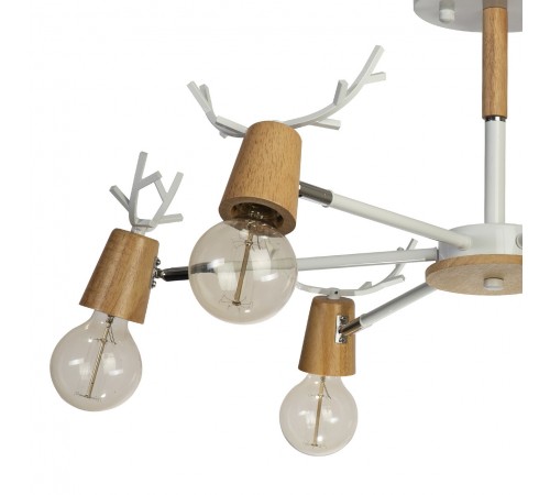 Люстра на штанге Loft it 10024/6 White Sven