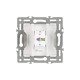 Розетка Ethernet RJ-45 и со шторками, без рамки Arlight 045301 SCT