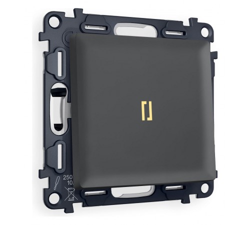 Выключатель проходной одноклавишный с подсветкой Ambrella Volt MA902030 Quant