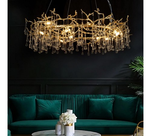 Подвесная люстра Loft it 10068/1000 GD Bijout