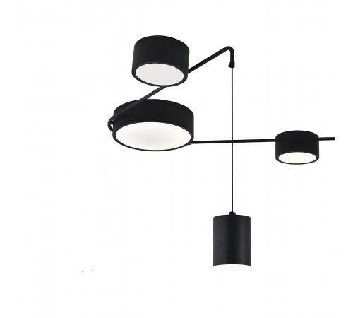 Потолочная люстра Indigo 14028/5С Black Modulo
