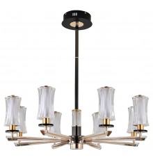 Люстра на штанге Indigo 13038/8R Black Grandioso