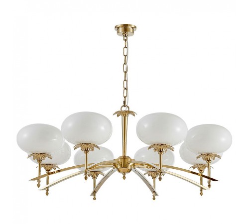 Подвесная люстра Newport 4658/C gold DOMENICA
