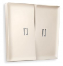 Клавиши для выключателя двухклавишного c подсветкой Quant AP3240