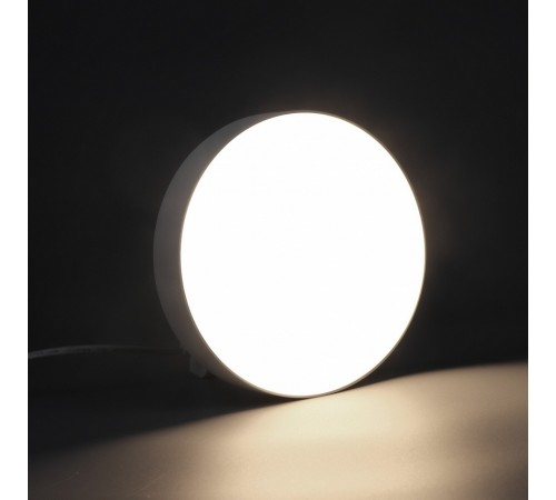 Накладной светильник iLedex 5551-24W-D160-3/4/6K-WH Mercury