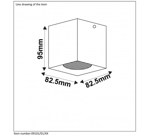 Накладной светильник Lucide 09101/01/30 Bodi
