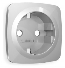 Накладка для розетки с заземлением Ambrella Volt OP4060 Quant