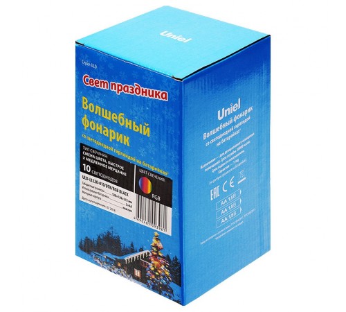 Фонарь новогодний Uniel UL-00002309