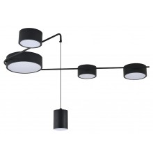 Потолочная люстра Indigo 14028/5С Black Modulo