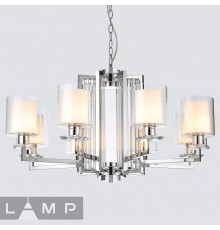 Подвесная люстра iLamp RM6201-8 CR+CL King