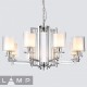 Подвесная люстра iLamp RM6201-8 CR+CL King