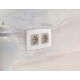 Накладка для розетки с заземлением Ambrella Volt OP3660 Quant