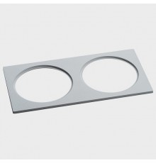 Рамка на 2 светильника Italline IT02-QRS2 white IT02-QRS2