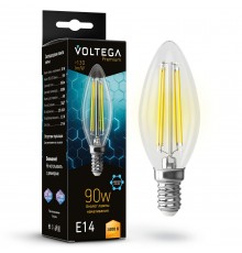 Лампа светодиодная Voltega 7219 Candle 9W Graphene