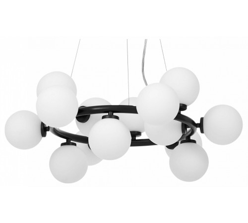 Подвесная люстра LUMINA DECO LDP 6033-15 BK MARSIADA
