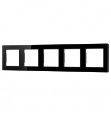 Рамка на 5 постов Arlight 43806 GLARE