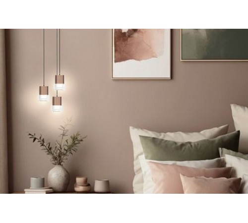 Подвесной светильник Italline IT014-0203 rose gold IT014-0203