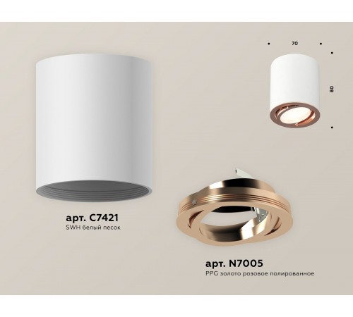 Накладной светильник Ambrella Light XS7421004 XS