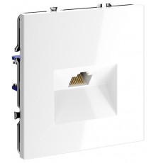 Розетка Ethernet RJ-45 без рамки Voltum VLS060101 S70