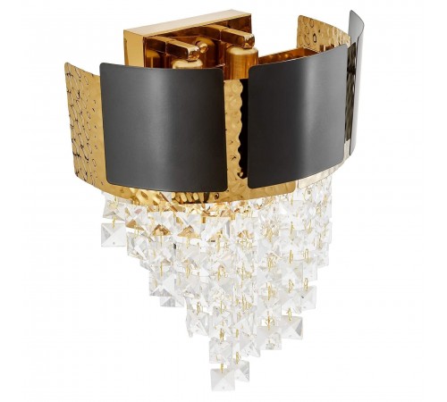 Накладной светильник LUMINA DECO LDW 7045-2 BK+GD MOLINA