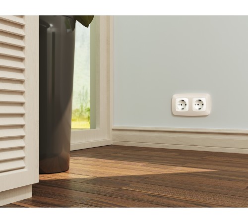 Рамка на 4 поста Ambrella Volt OF140334 Ecta