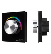 Панель-регулятора цвета RGB роторный встраиваемый Arlight 033763 SMART