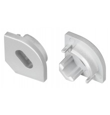 Набор заглушек для профиля с отверстием Arlight 049408 SL-KANT-H10