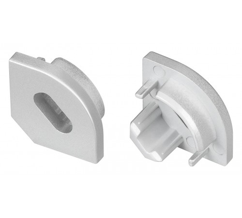 Набор заглушек для профиля с отверстием Arlight 049408 SL-KANT-H10