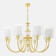 Люстра Crystal Lux ELENA SP8 GOLD