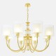 Люстра Crystal Lux ELENA SP8 GOLD
