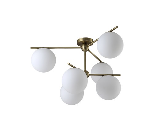 Люстра Crystal Lux FELIZ SP-PL6 BRONZE/WHITE