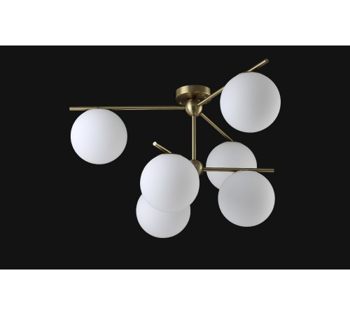 Люстра Crystal Lux FELIZ SP-PL6 BRONZE/WHITE