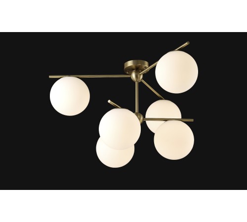 Люстра Crystal Lux FELIZ SP-PL6 BRONZE/WHITE