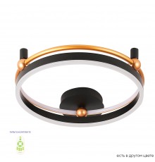 Светильник потолочный Crystal Lux FERNANDO PL48W LED BLACK/GOLD