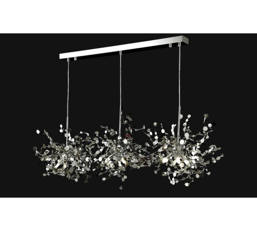 Светильник подвесной Crystal Lux GARDEN SP3х3 L1200 CHROME