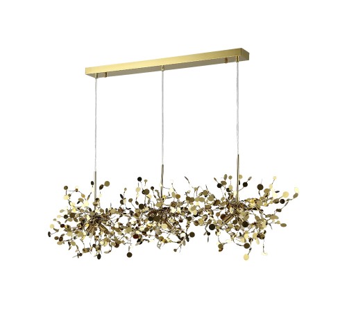 Светильник подвесной Crystal Lux GARDEN SP3х3 L1200 GOLD