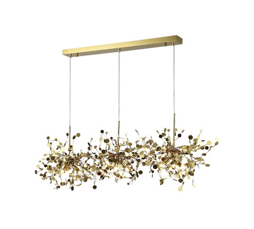 Светильник подвесной Crystal Lux GARDEN SP3х3 L1200 GOLD