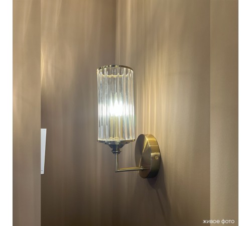Бра Crystal Lux GLORIA AP1 BRASS