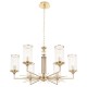 Люстра Crystal Lux GLORIA SP6 BRASS