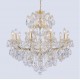 Люстра Crystal Lux ISABEL SP11 GOLD/TRANSPARENT