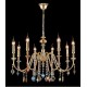 Люстра Crystal Lux MERCEDES SP8 GOLD/COLOR